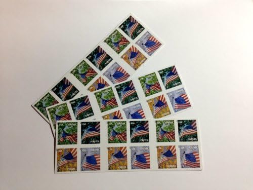 USPS Forever Stamps-a Flag for All Seasons! Self-Adhesive! 3x Booklets of 20! 60 in Total! Good Forever!