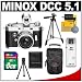 Minox DCC 5.1 Classic Digital Camera with 8GB Card + Case + Tripod + Accessory Kit