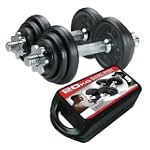 York Fitness 20kg Cast Iron Dumbell S...