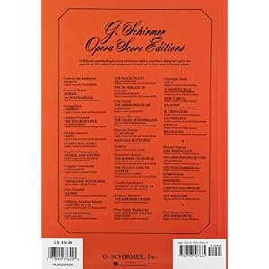 The Magic Flute (Die Zauberflote): Vocal Score