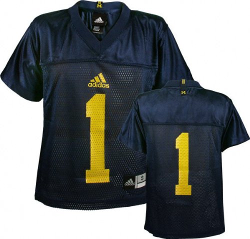 Buy Michigan Wolverines Youth -No. 1- Replica Chase Football Jersey