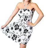 Alki'i Women's One-size-fits-all Ruffled Tube Dress/Coverup