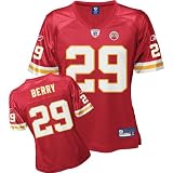 Reebok Kansas City Chiefs Eric Berry Women's Replica Jersey Small