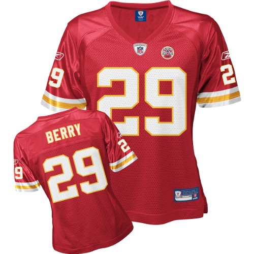 Reebok Kansas City Chiefs Eric Berry Women's Replica Jersey Extra Large