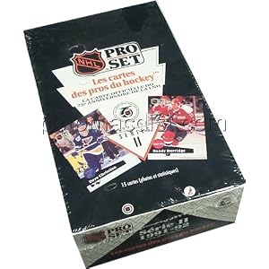 91 92 1991 1992 Pro Set Series 2 Hockey Cards Box [French] by 