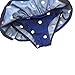 Taiycyxgan Baby Toddler Girls One-Piece Swimsuit Bowknot Spots Swimwear With Headbands,Large / 5-6 Years,Navy