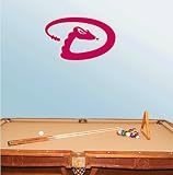 Arizona Diamondbacks Baseball Wall Decal 25" x 15"