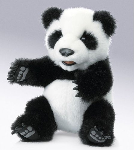 Web Wilds Sitting Panda Puppet