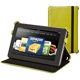 Kindle Fire Genuine Leather Cover by Marware, Green (does not fit Kindle Fire HD) ~ Marware