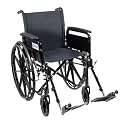Drive Medical Silver Sport 18'' Wheelchair - Black