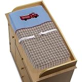 JoJo Designs Changing Pad Cover – Frankie’s Firetruck