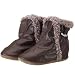 Robeez Soft Soles Classic Bootie (Infant/Toddler/Little Kid),Brown,0-6 Months (1-2 M US Infant)