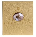 Exacompta - Albums photos - Album Photo Naissance traditionnel à coller 32x29 BALOO Beige pour 300 photos, Album Photo Exacompta