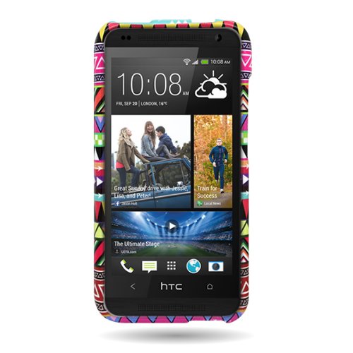 CoverON® Slim Hard Case for HTC Desire 601 with Cover Removal Tool - (Tribal)