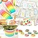 HeroNeo® 10x Decorative Washi Rainbow Sticky Paper Masking Adhesive Tape Scrapbooking DIY (10pcs Rainbow Tape)