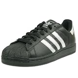 adidas アディダス SUPER STAR II BLING 《メンズ：ブラック／シルバー》 スーパースター 2 ブリング レザースニーカー 　G02059