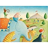 Circus Parade Canvas Reproduction