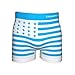Crazy Cool Men's American Flag Seamless Boxer Briefs Underwear 6-Pcs, One Size