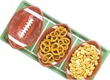 Boston Warehouse Football Condiment Server by Boston Warehouse