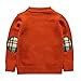 eTree Little Boys' 100% Cotton Knitting V Collar Cardigan Hemp Sweater 1-4 Years