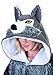 RG Costumes Willie The Wolf, Gray, One Size