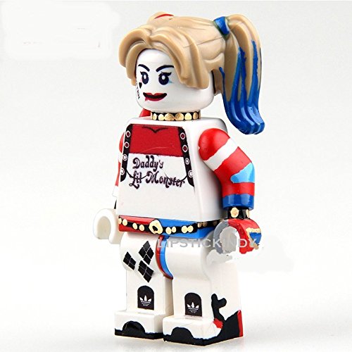LipstickIndy® 1 PIECE 2016 Brand New Harley quinn Minifigure Block Children Toys