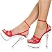 Pleaser Shoes Women��s ALLURE-655 5 1/2" Heel Sandal Available in 2 Colors