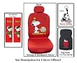 Snoopy Tennis Plus Package 4 - Red Accessories Seat Covers