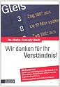 Wir danken f&uuml;r Ihr Verst&auml;ndnis!: Das Bahn-Comedy-Buch: Das Bahn-Comedy-Buch. Mit Texten von Eckart von Hirschhausen, Martina Brandl, Vince Ebert, Horst Evers, Johann K&ouml;nig, Ingo Oschmann u.a