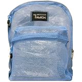 Track 2 Mesh Backpack (Baby Blue) by Bag Republic