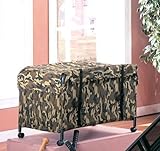Toy Chest with Casters in Camouflage