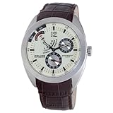 Police Men's PL-11426JS/07A Portland-Reserve Light Ivory Dial Watch