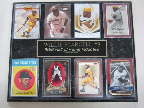 Pittsburgh Pirates Willie Stargell 8 Card Plaque