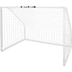 Mylec Deluxe Soccer Goal, White, 72"L x 60"W x 48"H