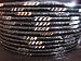 Indian Bollywood Bangles Ethnic Bracelets Belly Dance Black with silver cuts size 2.8/2.10