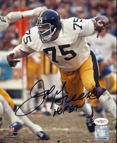 Joe Greene Steelers AUTO HOF 8x10 Photo JSA Insc