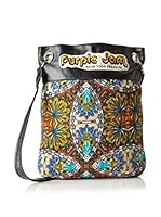 Purple Jam Bolso asa al hombro (Negro / Blanco / Amarillo)