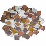 Eigenschaften Mosaikstein GmbH / Keramik Mosaik ca. 110 Mosaiksteine glasiert 10x10mm Terramix