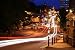 City Street (Traffic at Night) Art Poster Print - 11