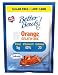 ORANGE SUGAR-FREE (Splenda), LOW CARB, Gelatin Mix, Heart Healthy, Excellent Source of Fiber and Vit C, 1 WW Plus Points, (0.7 Oz Pouches) Pack of 10