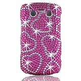 Talon Full Diamond Bling Phone Shell for Blackberry 9780 Bold (Pink Hearts) ....