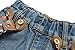 Coodebear Little Boys' Baby Denim Jeans Rompers Vintage Lattice Bottom Pants