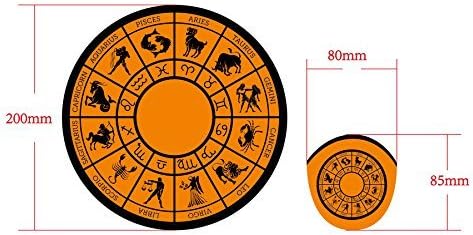 Foldable Collapsible Frisbee Fan With Pouch - Greek Zodiac - Set of Two by Frisbee Pro