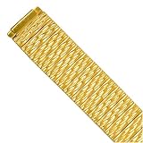 Watch Band Expanion Ladies Gold Plated fits 10mm to 14mm 