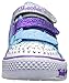 Skechers Kids 10383L Peace N' Love Light-Up Sneaker (Little Kid)
