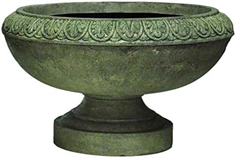 Tuscany Exclusive Low Urn in Aged Granite Finish