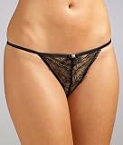 Dolce & Gabbana : Dolce & Gabbana Amenone Nero Thong Panty