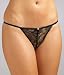 Dolce & Gabbana Amenone Nero Thong Panty