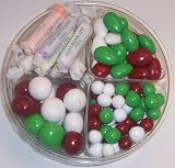 Scott's Cakes 4-Pack Dutch Mints, Christmas Jordan Almonds, Christmas Malt Balls, & Salt Water Taffy
