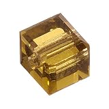 Eigenschaften KnorrPrandell  / Gütermann / KnorrPrandell 2216446 - Swarovski Würfel 4mm khaki, 5 Stück/Dose